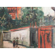 Maurice Utrillo Litografia off set 50x70 cm certificat