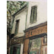 Maurice Utrillo Litografía off set 50x70 cm certificado