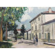 Maurice Utrillo Off set lithograph cm 50x70 certified
