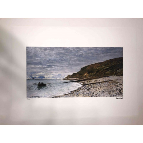 Claude Monet litho off set 50x70 cm