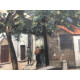 Maurice Utrillo Off set lithograph cm 50x70 certified