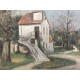 Litografická súprava Maurice Utrillo certifikovaná 50x70 cm