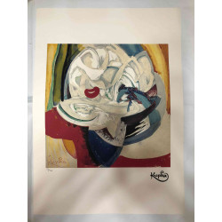 Frantisek Kupka Litografia offsetowa 50x70 cm certyfikowana