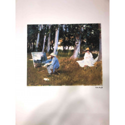 Claude Monet litho off set 50x70 cm