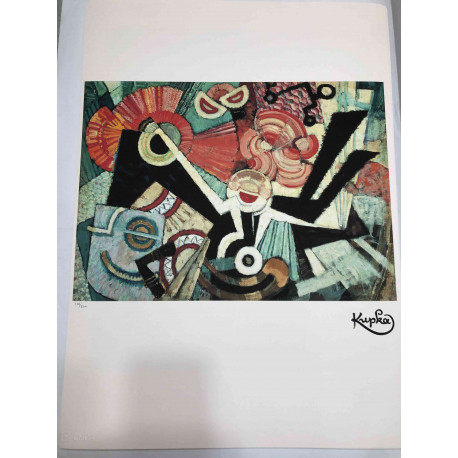 Frantisek Kupka Litografia offsetowa 50x70 cm certyfikowana