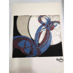 Frantisek Kupka Lithographie Offset 50x70 cm zertifiziert