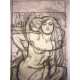 Litografia Alphonse'a Muchy off-setowa o wymiarach 50x70 cm