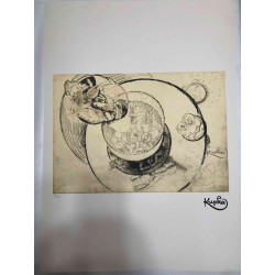 Frantisek Kupka Litografia off set 50x70 cm certificat
