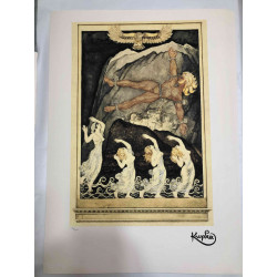 Frantisek Kupka Lithographie Offset 50x70 cm zertifiziert