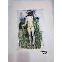 Frantisek Kupka Lithographie Offset 50x70 cm zertifiziert