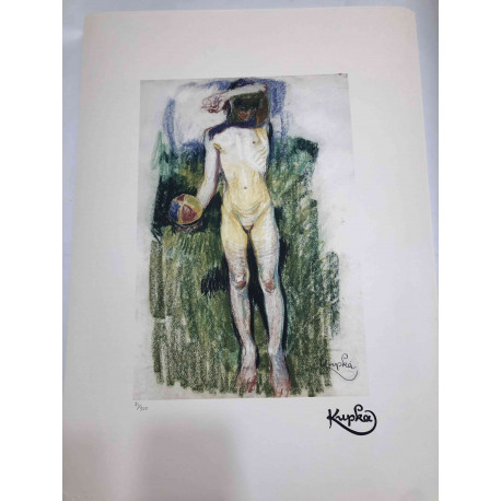 Frantisek Kupka Lithographie Offset 50x70 cm zertifiziert
