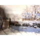 Litografie Claude Monet ofsetová 50x70 cm