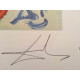 Salvador Dali Tarot series Off set lithograph cm 50x70 certified