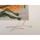 Salvador Dali Tarot series Off set lithograph cm 50x70 certified