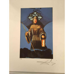 Salvador Dali Tarot seriea 50x70 cm-ko litografia-sorta ziurtatua