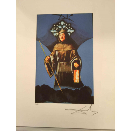 Salvador Dali Tarot seriea 50x70 cm-ko litografia-sorta ziurtatua
