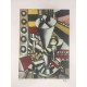 Fernand Léger Litografía off set 50x65 cm certificada