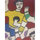 Fernand Léger Litografía off set 50x65 cm certificada
