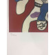 Fernand Léger Litografía off set 50x65 cm certificada