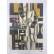 Fernand Léger Litografía off set 50x65 cm certificada