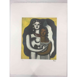 Fernand Léger Litografía off set 50x65 cm certificada