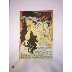 Litografia de Alphonse Mucha off set 50x70 cm