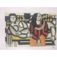 Fernand Léger Litografía off set 50x65 cm certificada