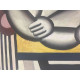 Fernand Léger Litografía off set 50x65 cm certificada