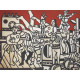 Fernand Léger Litografía off set 50x65 cm certificada