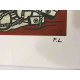 Fernand Léger Litografía off set 50x65 cm certificada