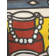 Fernand Léger Litografía off set 50x65 cm certificada