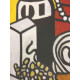 Fernand Léger Litografía off set 50x65 cm certificada