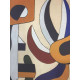 Fernand Léger Litografía off set 50x65 cm certificada