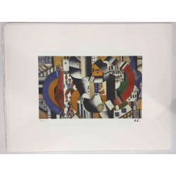 Fernand Léger Litografía off set 50x65 cm certificada