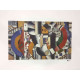 Fernand Léger Litografía off set 50x65 cm certificada