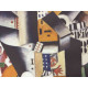 Fernand Léger Litografía off set 50x65 cm certificada