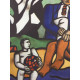Fernand Leger Litografia off set 50x65 cm certificat