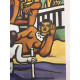 Fernand Leger Litografia off set 50x65 cm certificat
