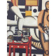 Fernand Leger Litografia off set 50x65 cm certificat