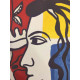 Fernand Léger Litografía off set 50x65 cm certificada