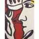 Fernand Léger Litografía off set 50x65 cm certificada