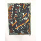 Fernand Léger Litografía off set 50x65 cm certificada