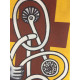 Fernand Leger Litografia off set cm 50x65   certificata