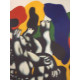 Fernand Léger Litografía off set 50x65 cm certificada