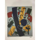 Fernand Léger Litografía off set 50x65 cm certificada