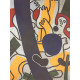 Fernand Léger Litografía off set 50x65 cm certificada