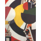 Litografická súprava Fernand Leger certifikovaná 50x65 cm