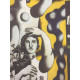 Fernand Leger 50x65 cm-ko litografia-sorta ziurtatua