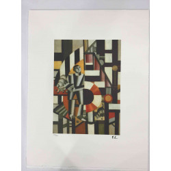 Litografická súprava Fernand Leger certifikovaná 50x65 cm