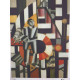 Litografická súprava Fernand Leger certifikovaná 50x65 cm